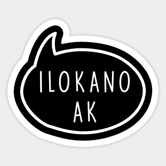 ilocano or ilokano Sticker by teemarket